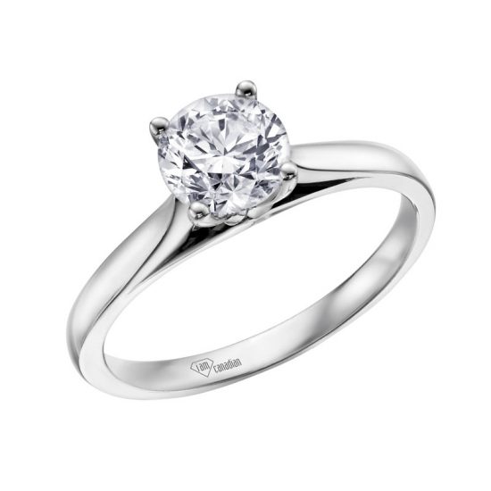 AM106 DIAMOND SOLITAIRE ENGAGEMENT RING