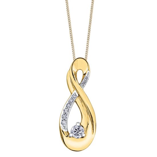 AM333 FIGURE 8 DIAMOND PENDENT