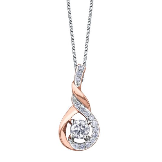 AM349 SWIRL DROP PENDENT