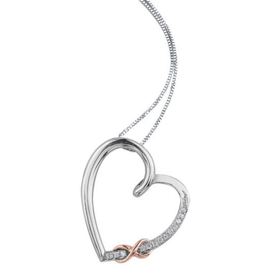 DD2794 INFINITY HEART PENDENT