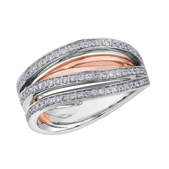DD2848 TWO-TONE DIAMOND RING