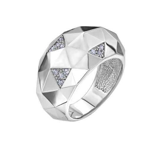 DD2946 STERLING SILVER PRISM BAND