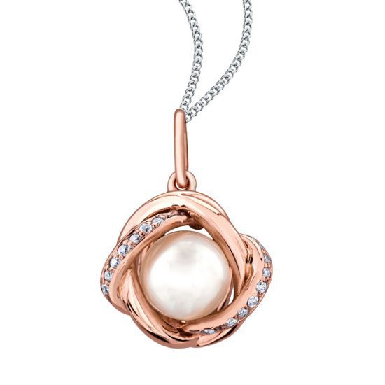 DD2951 PEARLS & DIAMONDS PENDENT