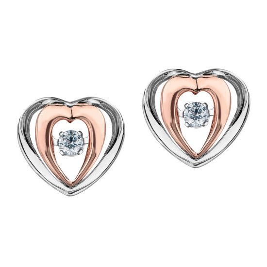 DD2962 PULSE HEART EARRINGS