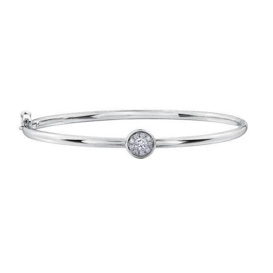 DD2966 HALO SET BANGLE BRACELET