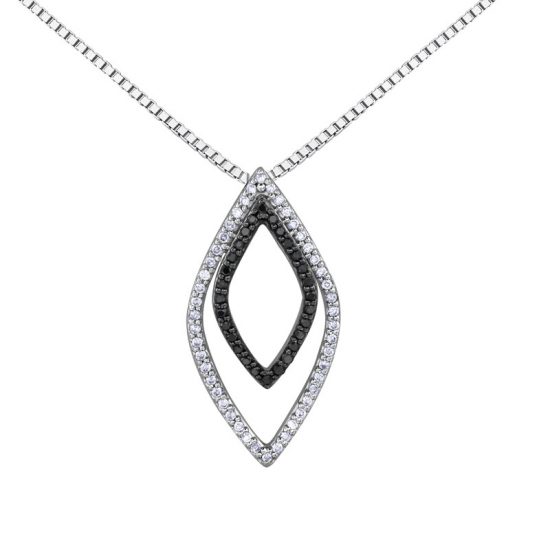 DD2975 BLACK DIAMOND PENDENT
