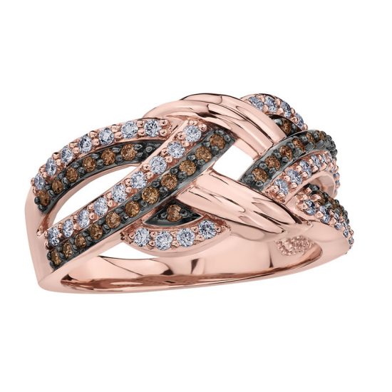 DD2978 CHOCOLATE DIAMOND RING