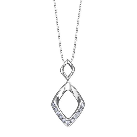 DD2993 DIAMOND DROP PENDENT
