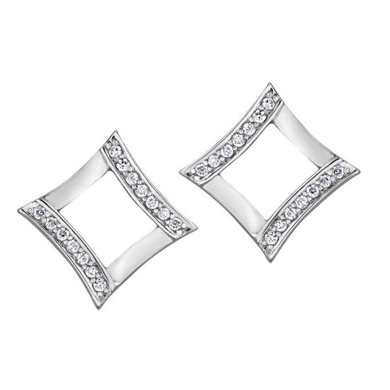 DD3004 SQUARE BAR EARRINGS