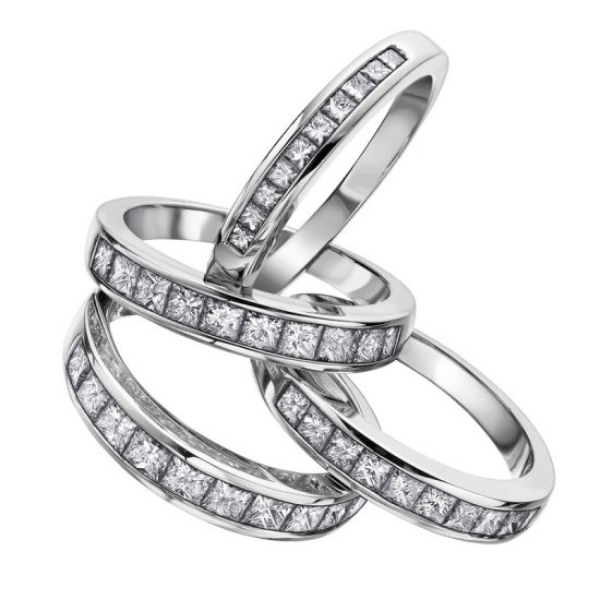DX282 PRINCESS CUT CHANNEL SET BAND