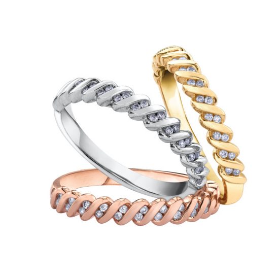 DX672 BAR SET DIAMOND BAND
