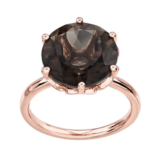 DX680RSQ Smokey Quartz Ring